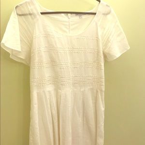 Gap Cream Linen Dress size 12
